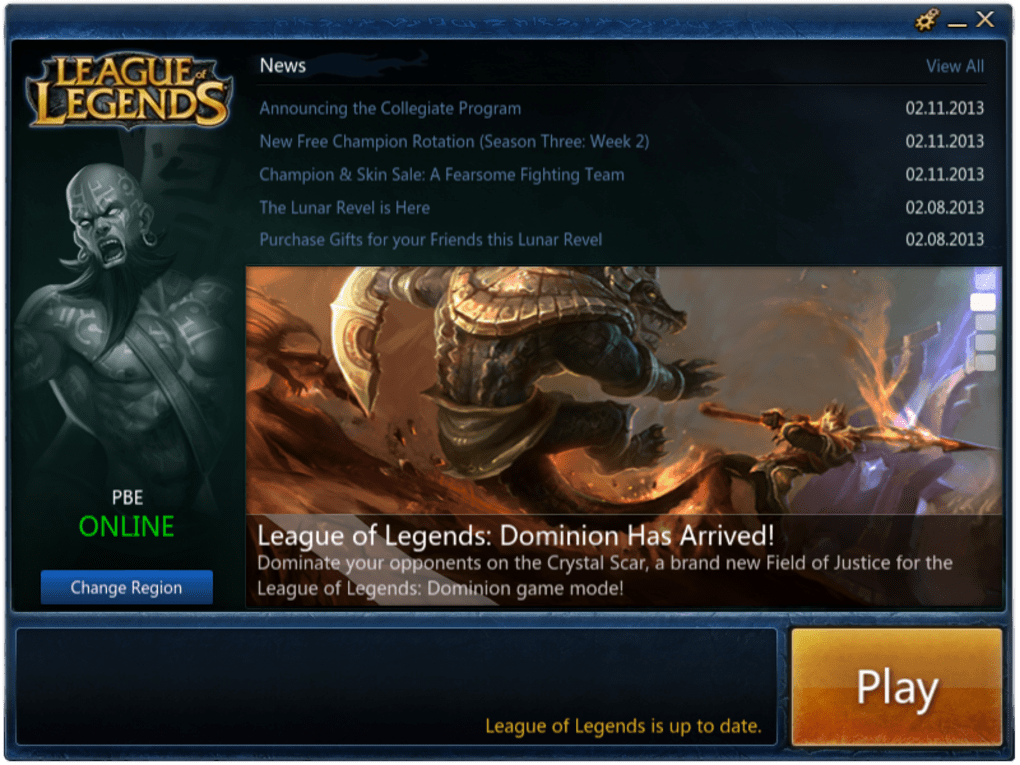 League of legends free download